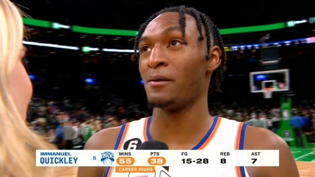 米乐M6-体能无限！奎克利双加时出战55分钟 轰38分胜绿军